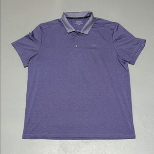 Calvin Klein Performance Purple Golf Polo Shirt (Men XL)